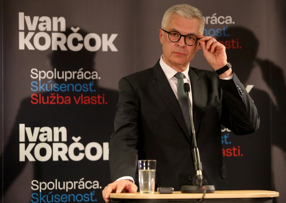 Іван Корчок, кандидат в президенти Словаччини