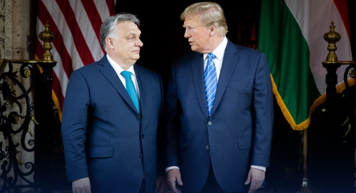 Віктор Обран та Дональд Трамп. Фото: допис Орбана у мережі Х.