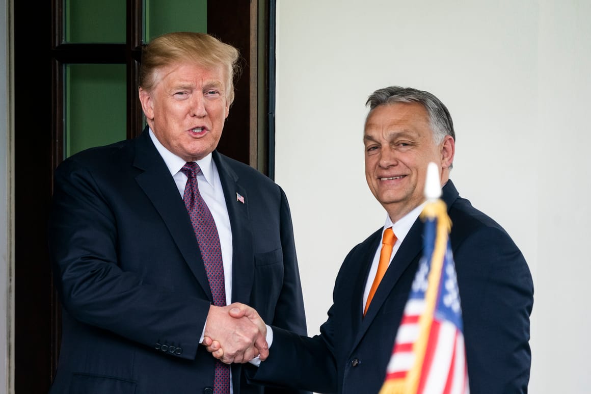 Трамп та Орбан. Фото з відкритих джерел