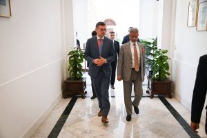 Дмитро Кулеба та Субраманьям Джайшанкар, міністри закордонних справ України та Індії